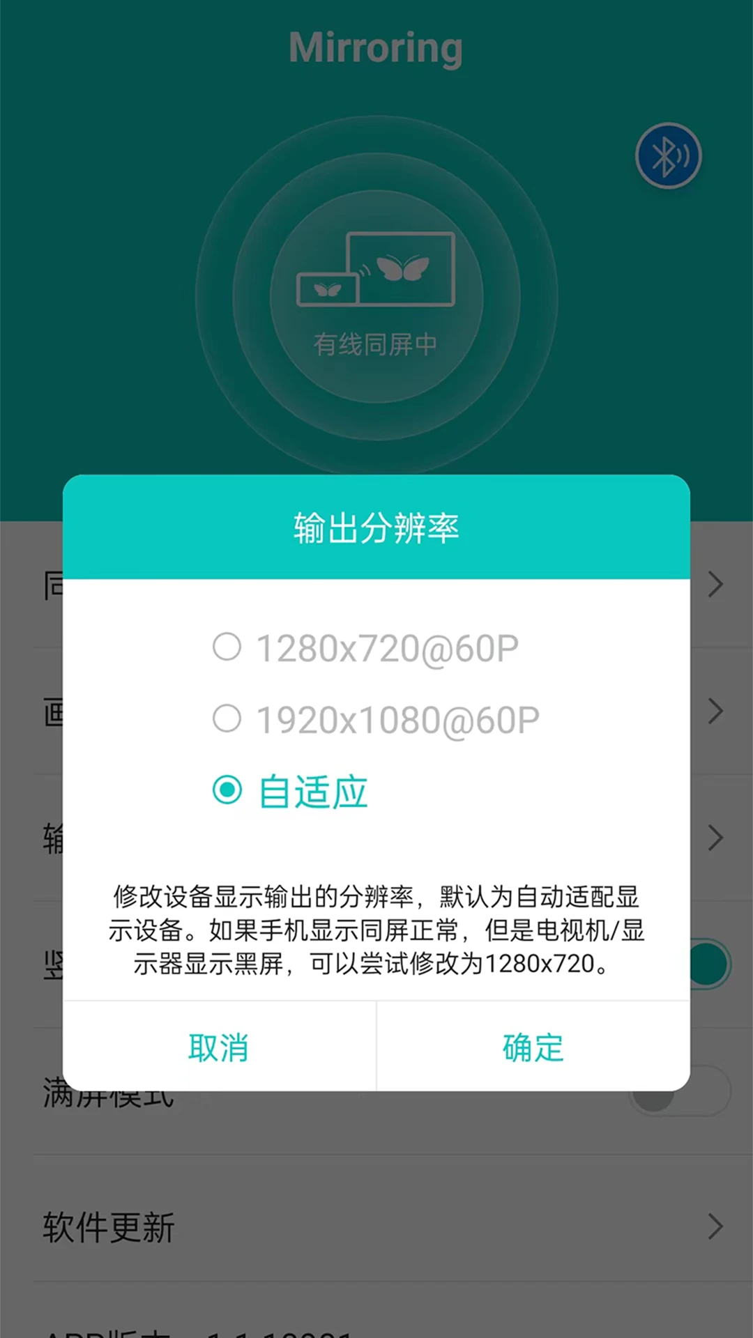 Mirroring截图