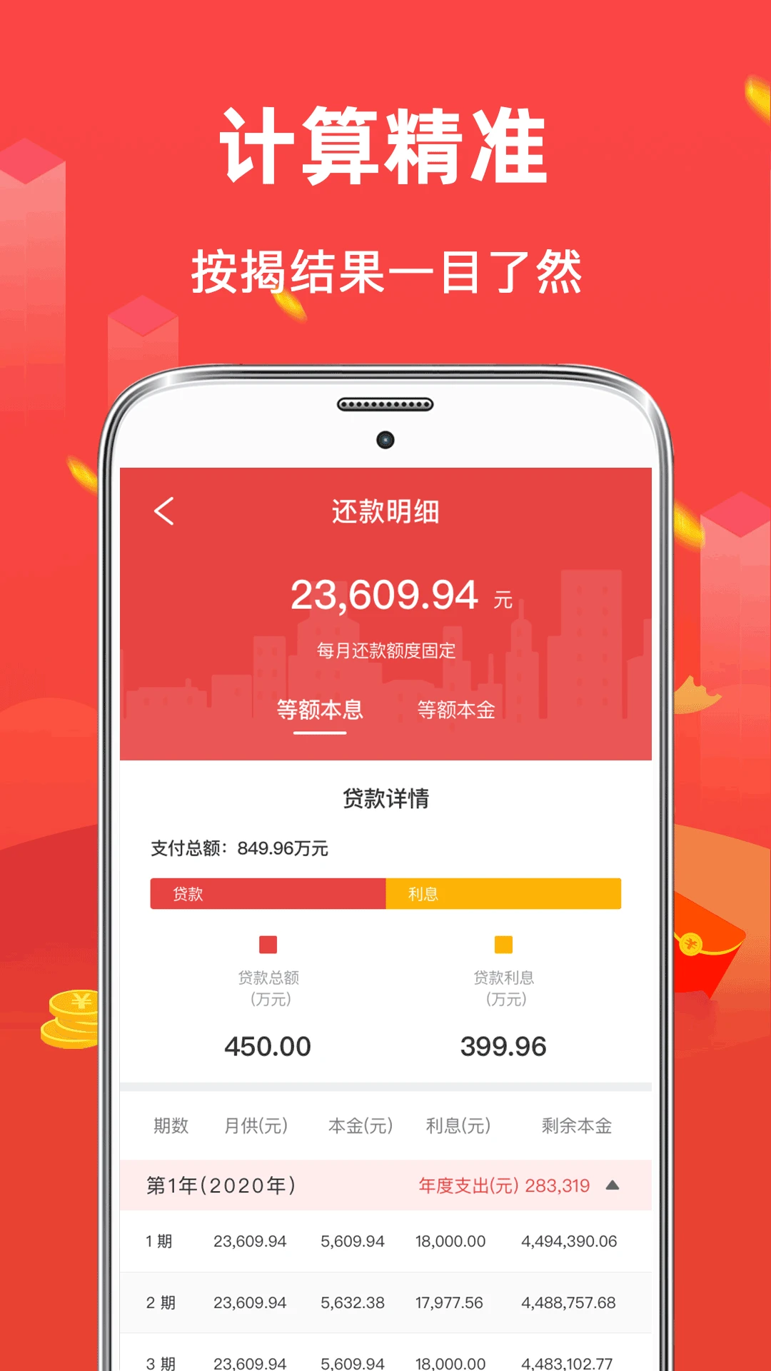 公积金房贷计算器截图