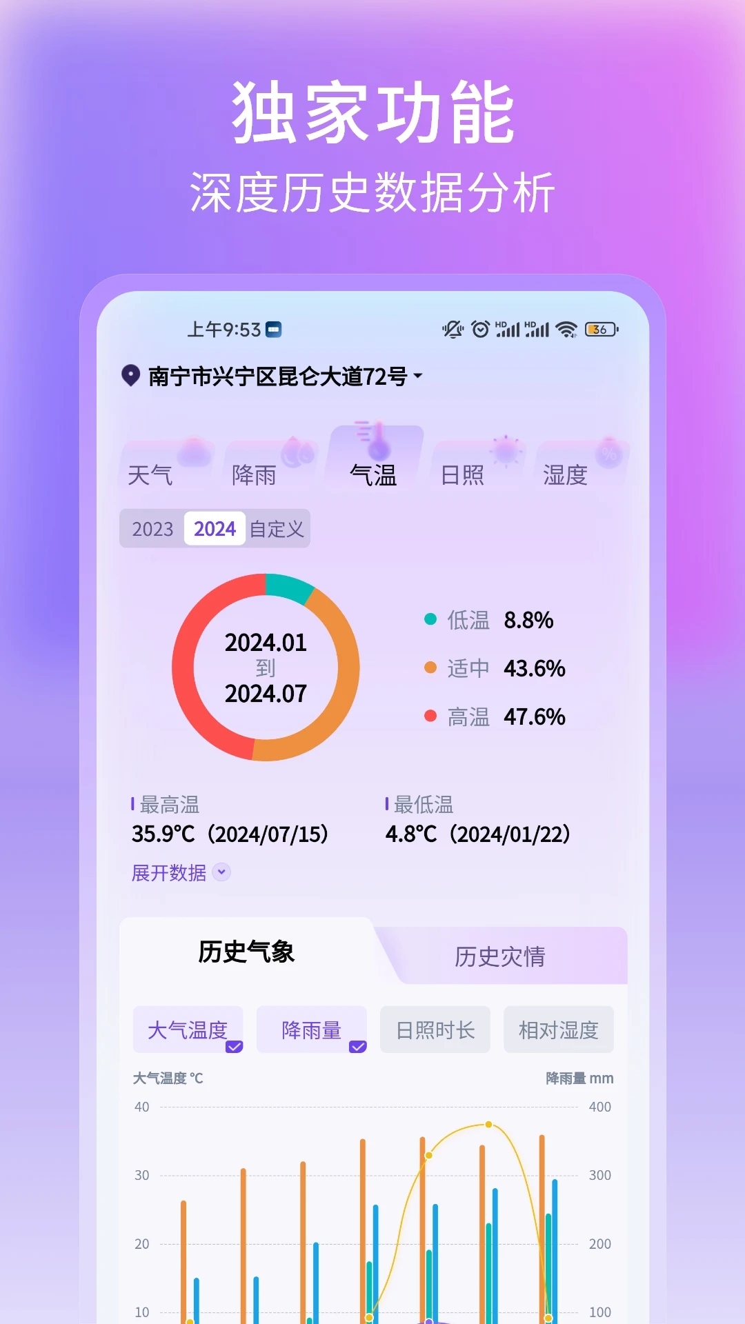 AI农场天气截图