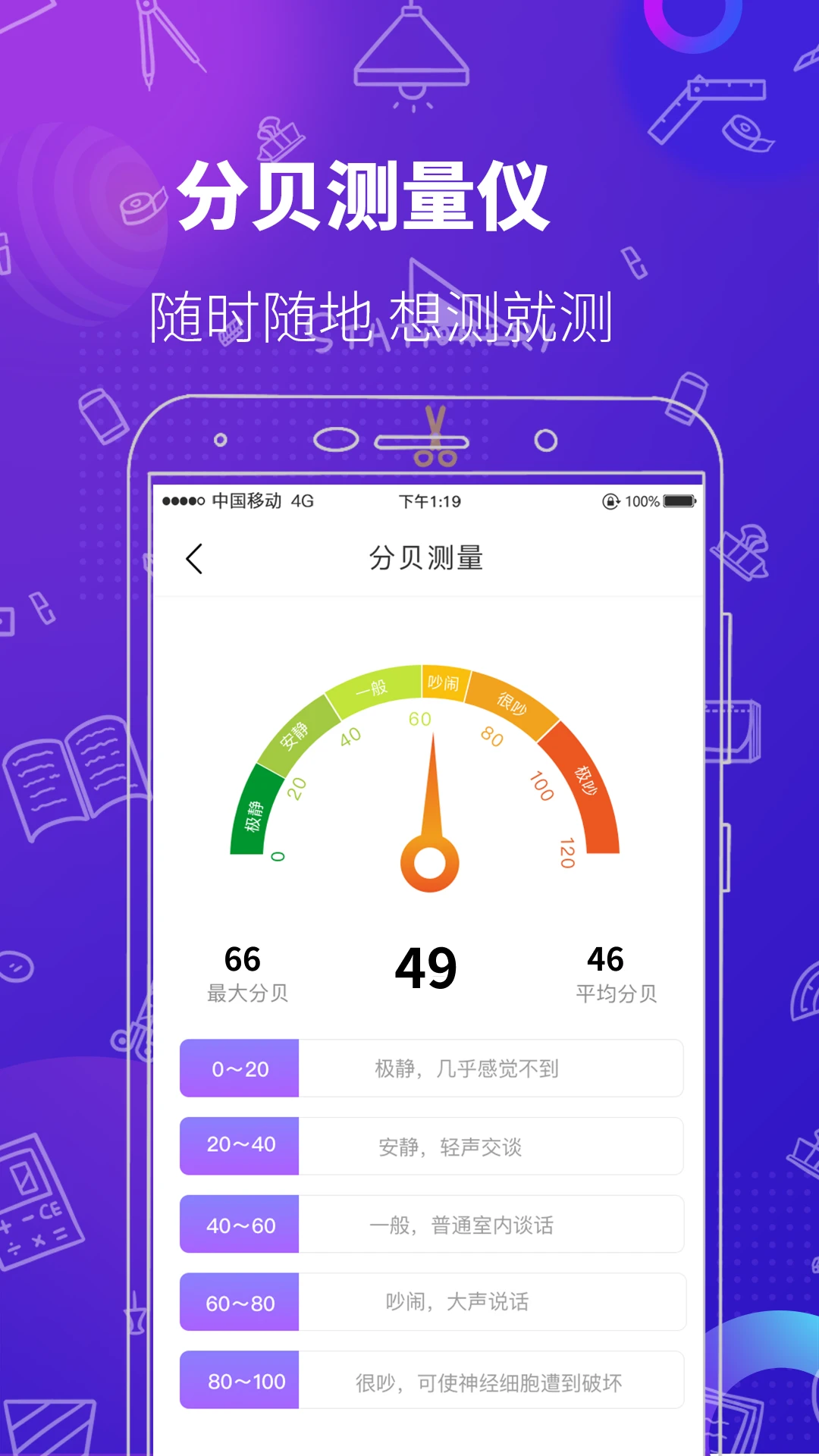 测量工具截图