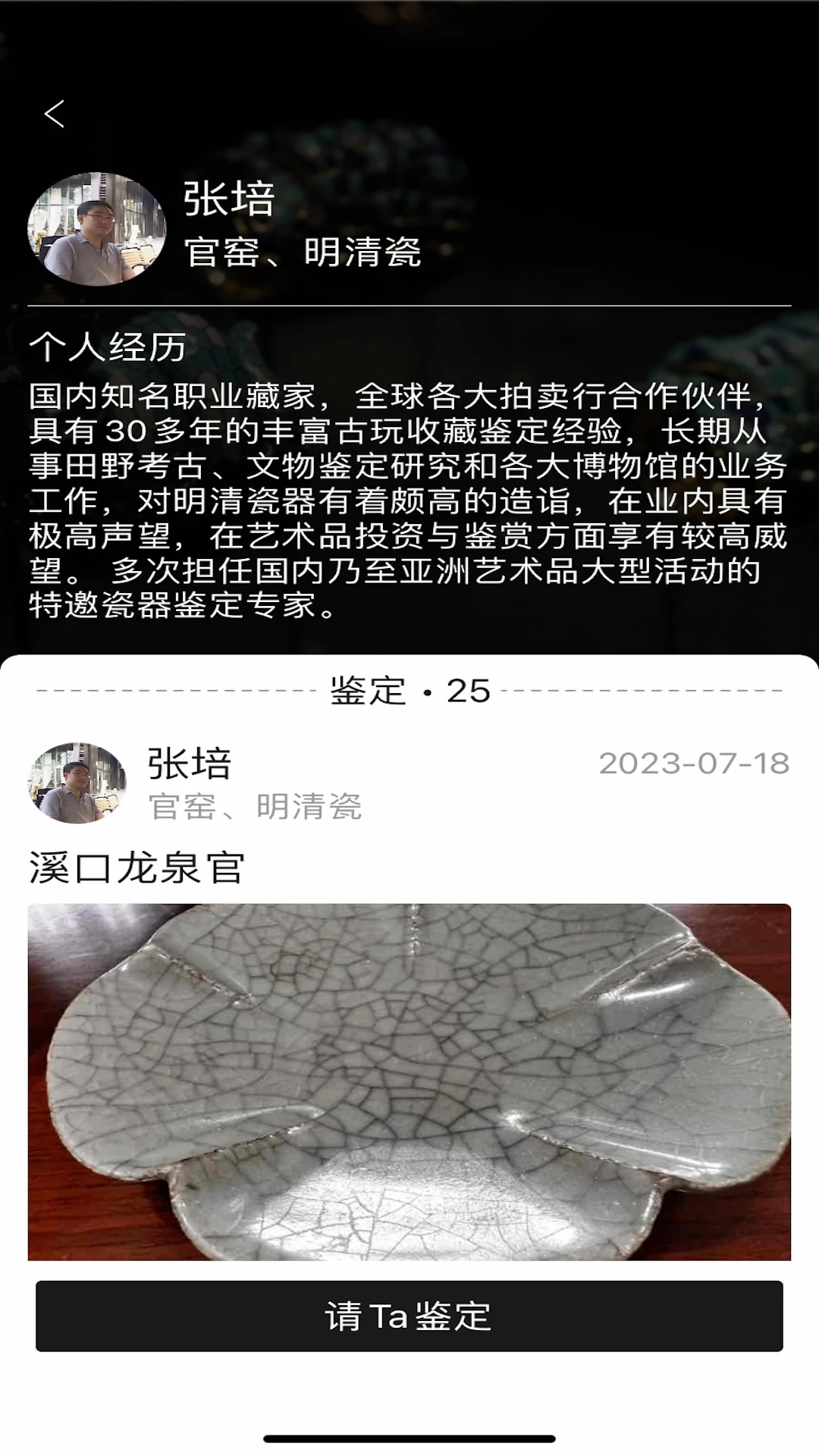 鼎藏鉴定截图