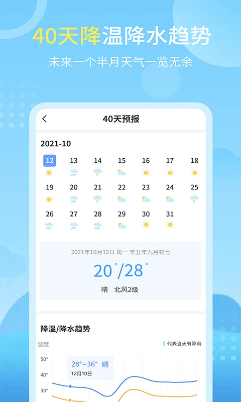 天气实况预报截图