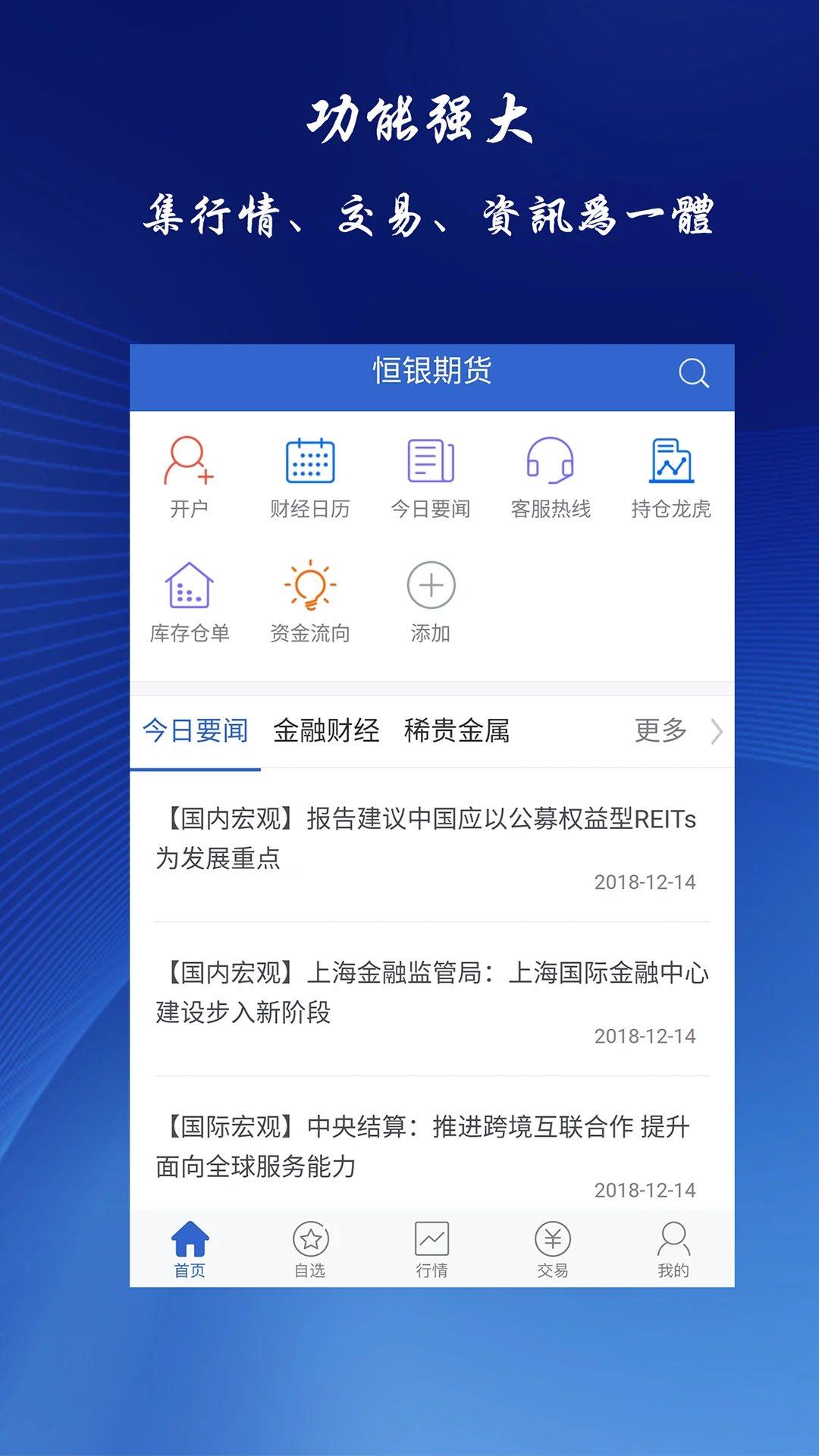 恒银期货博易APP截图