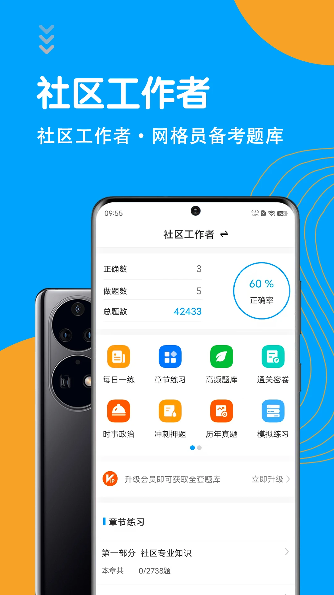 社区工作者智题库截图