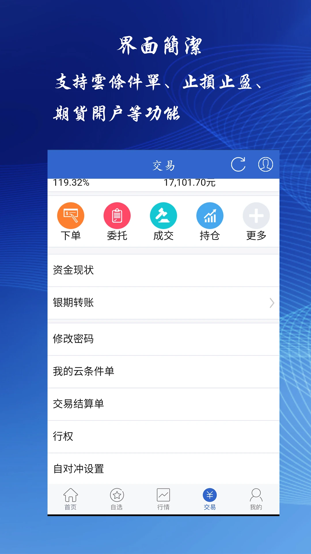 恒银期货博易APP截图