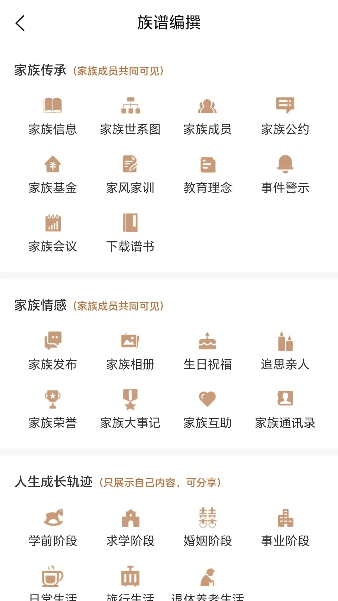 新式族谱截图