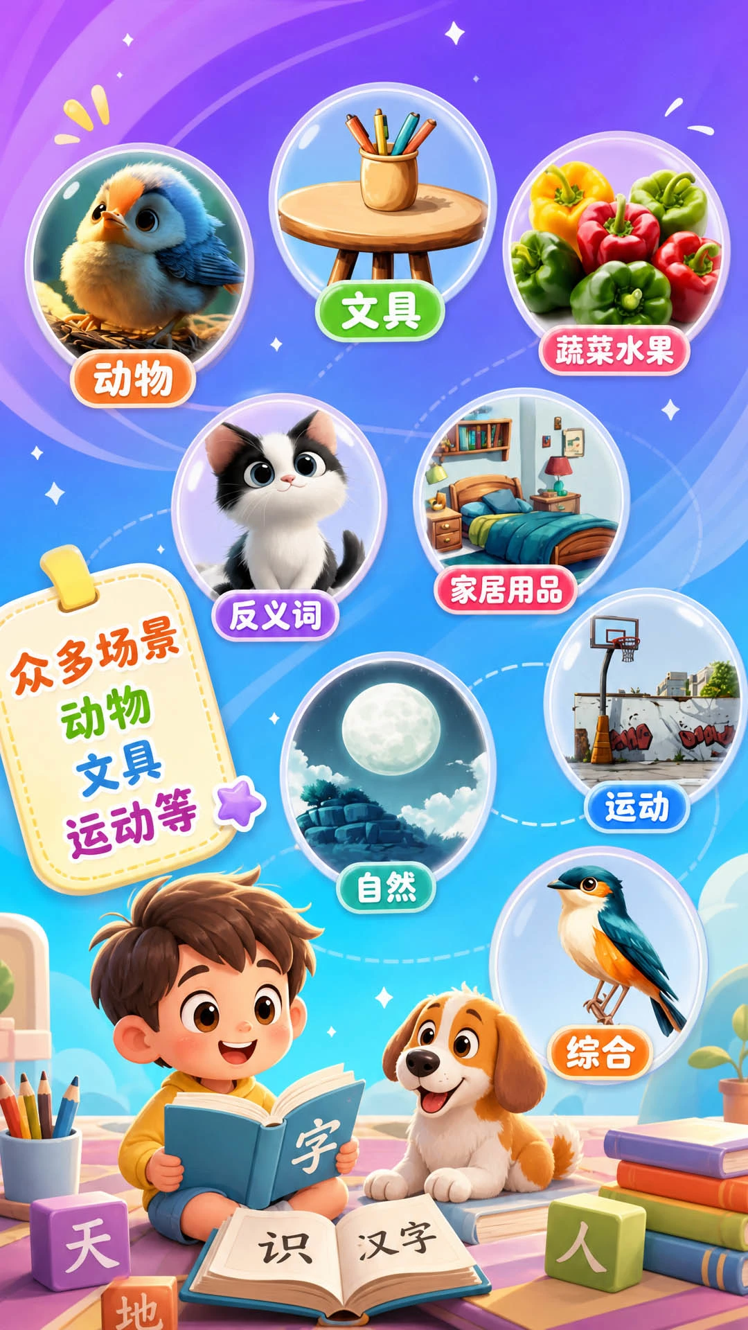 儿童识汉字截图