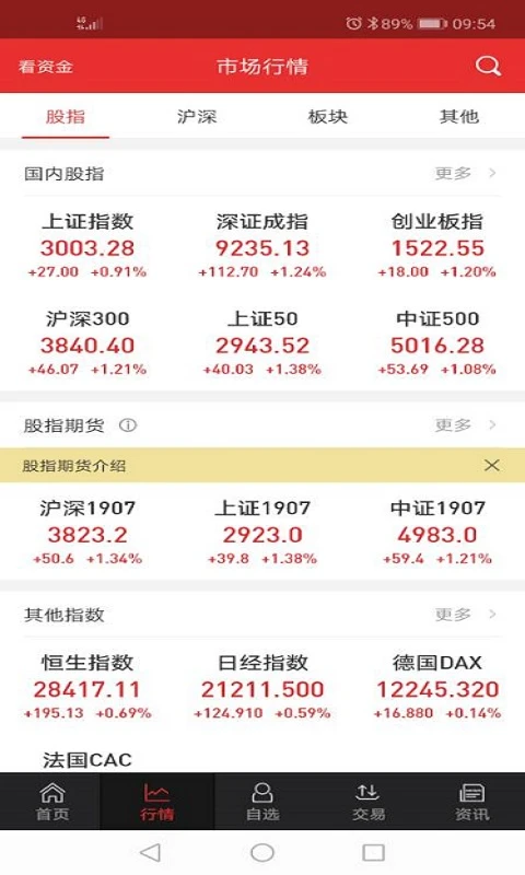 开源手机证券截图