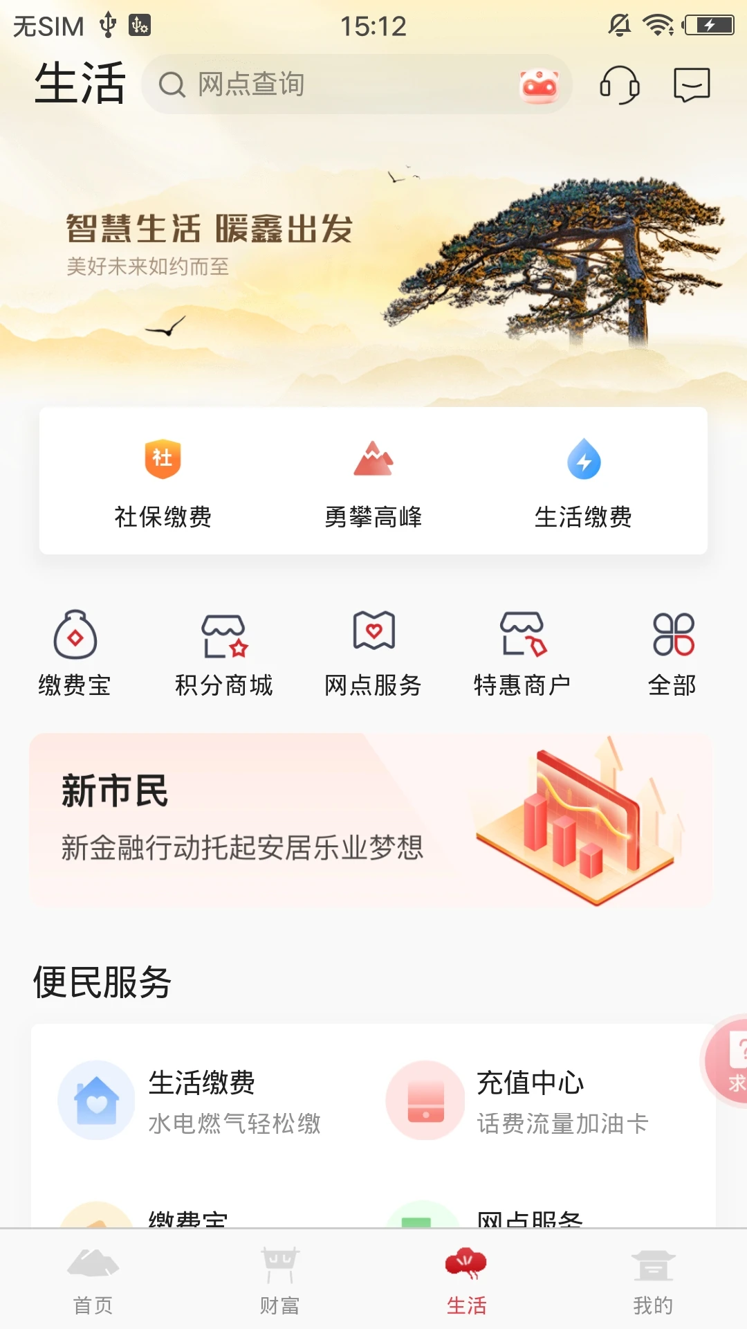 泰安银行截图