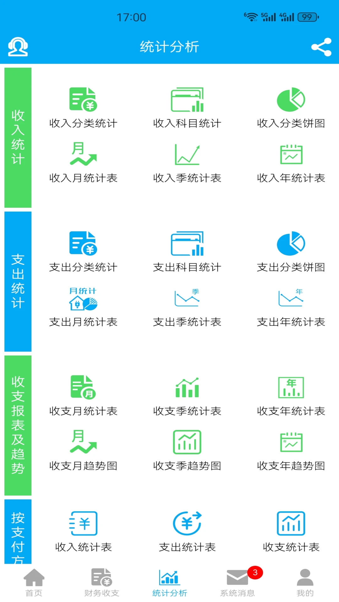 财鸽记账截图