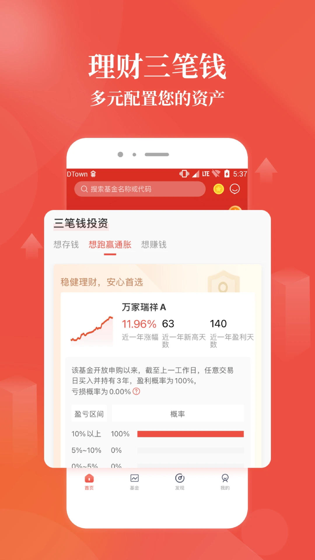 万家基金截图