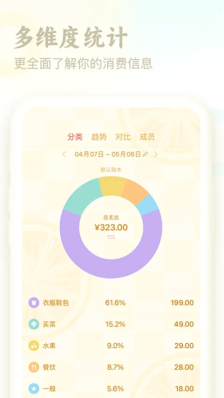 口袋记账截图