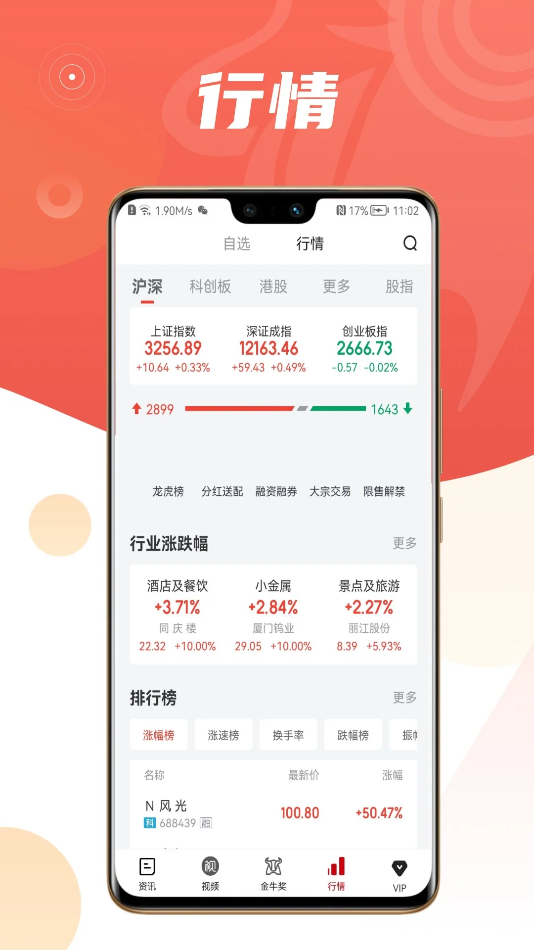 中证金牛座截图