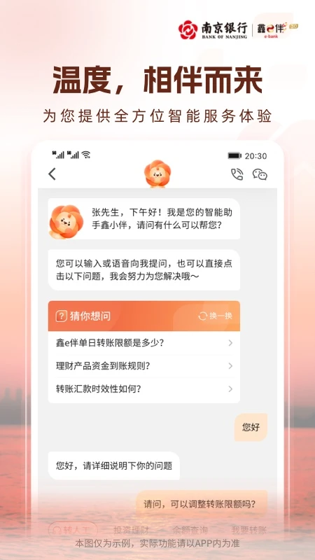 南京银行企业银行截图