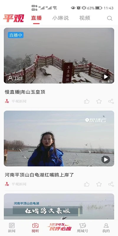 平观新闻截图