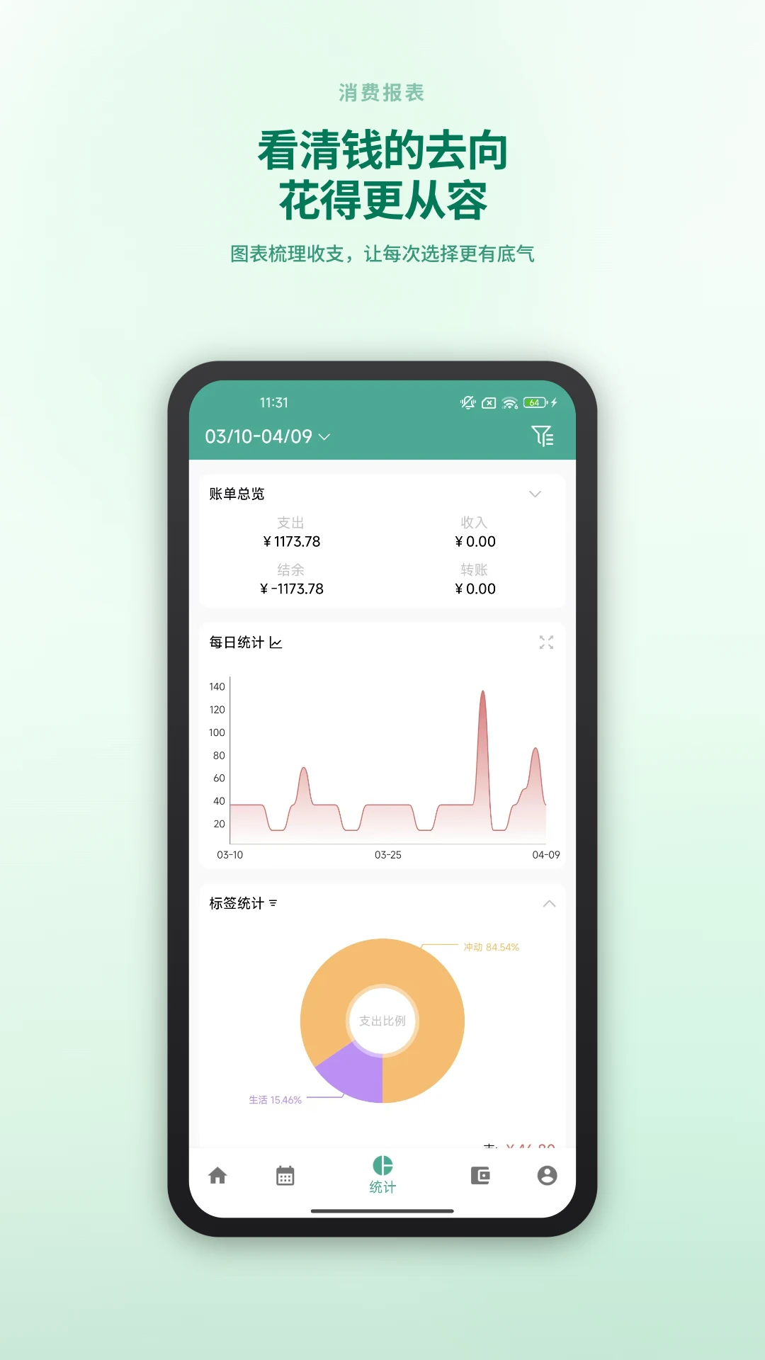 好好记账截图