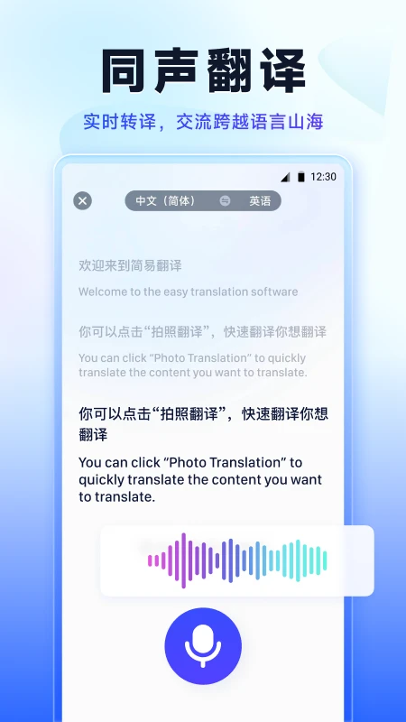 简易翻译截图