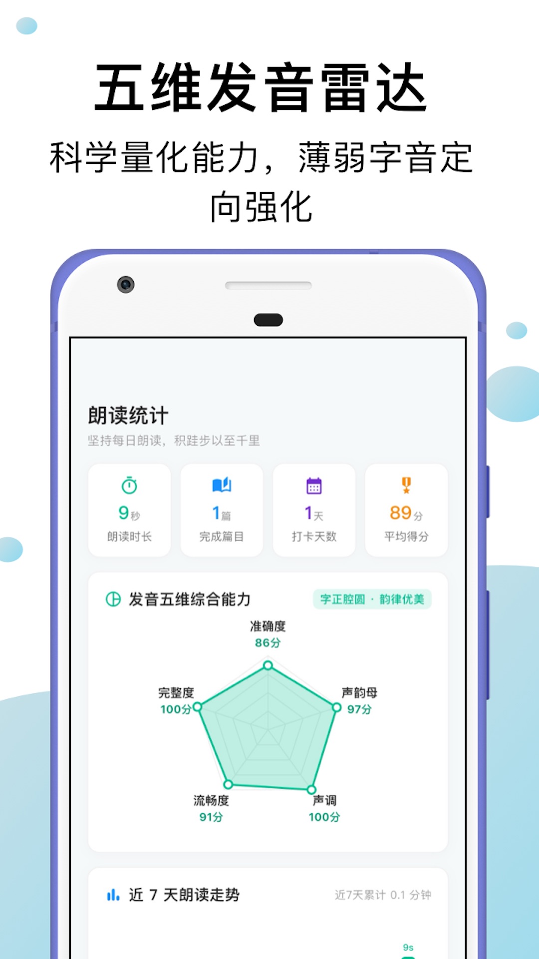 小马朗读截图