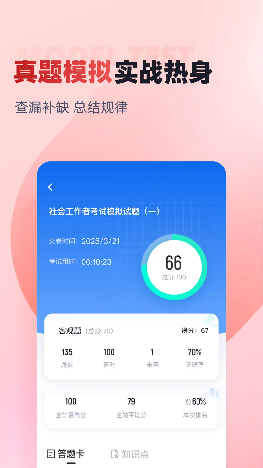 社会工作者考试聚题库截图
