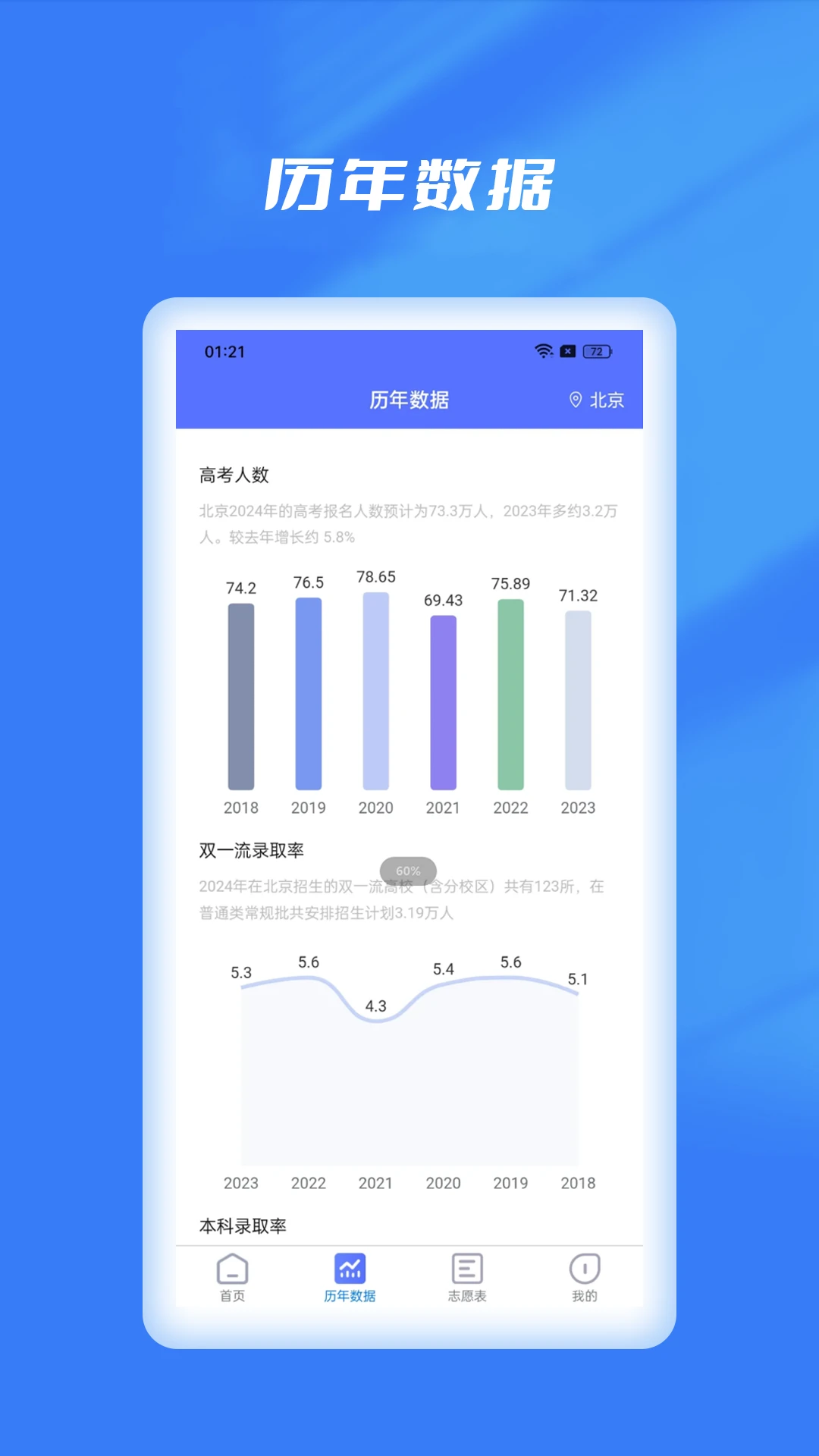 优选志愿填报截图