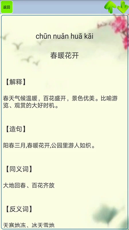 小学生成语截图