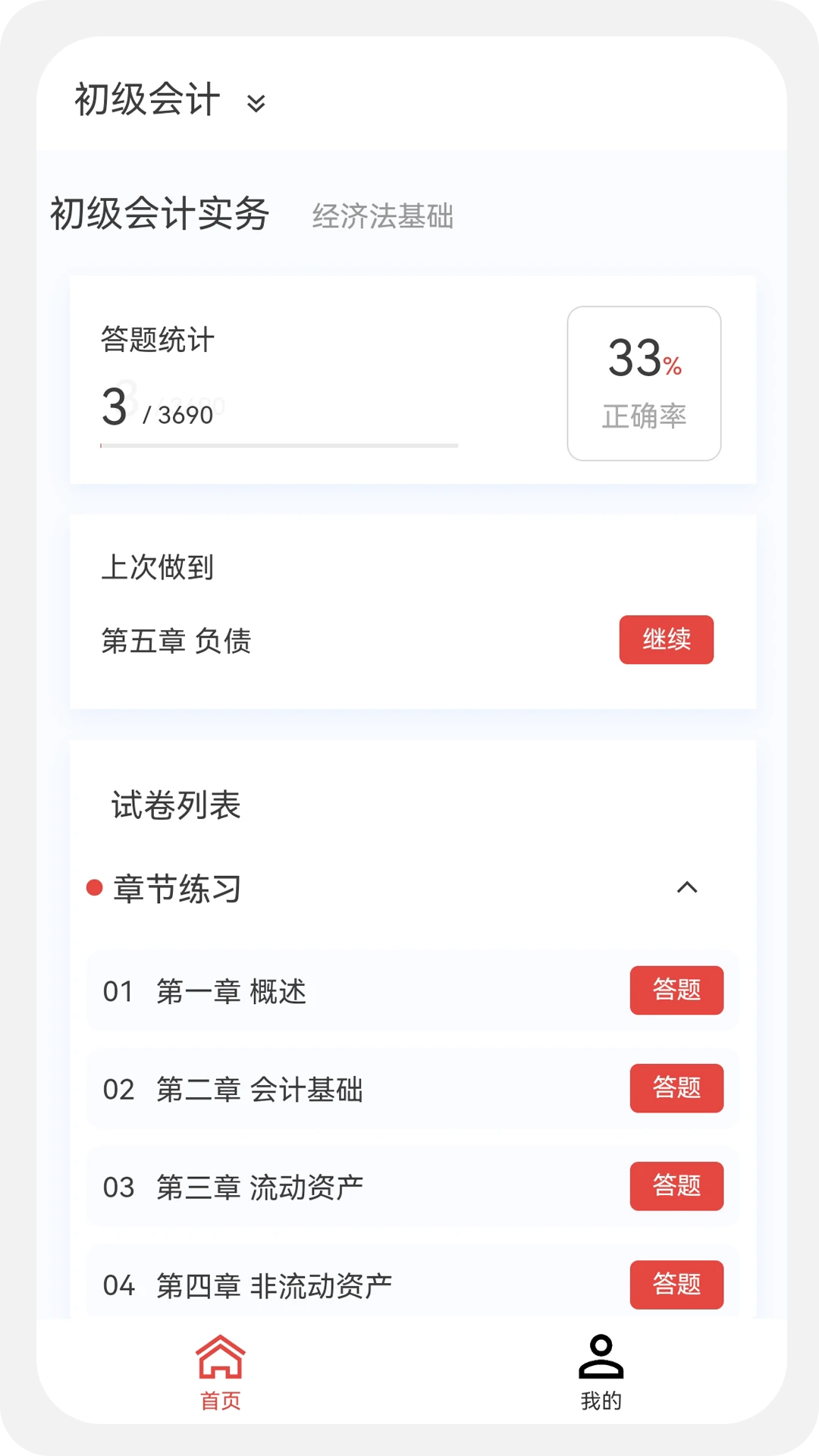 会计新题库截图