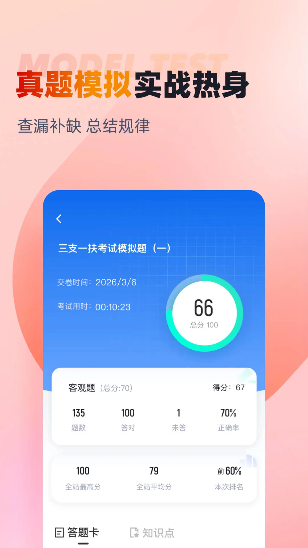 三支一扶考试聚题库截图