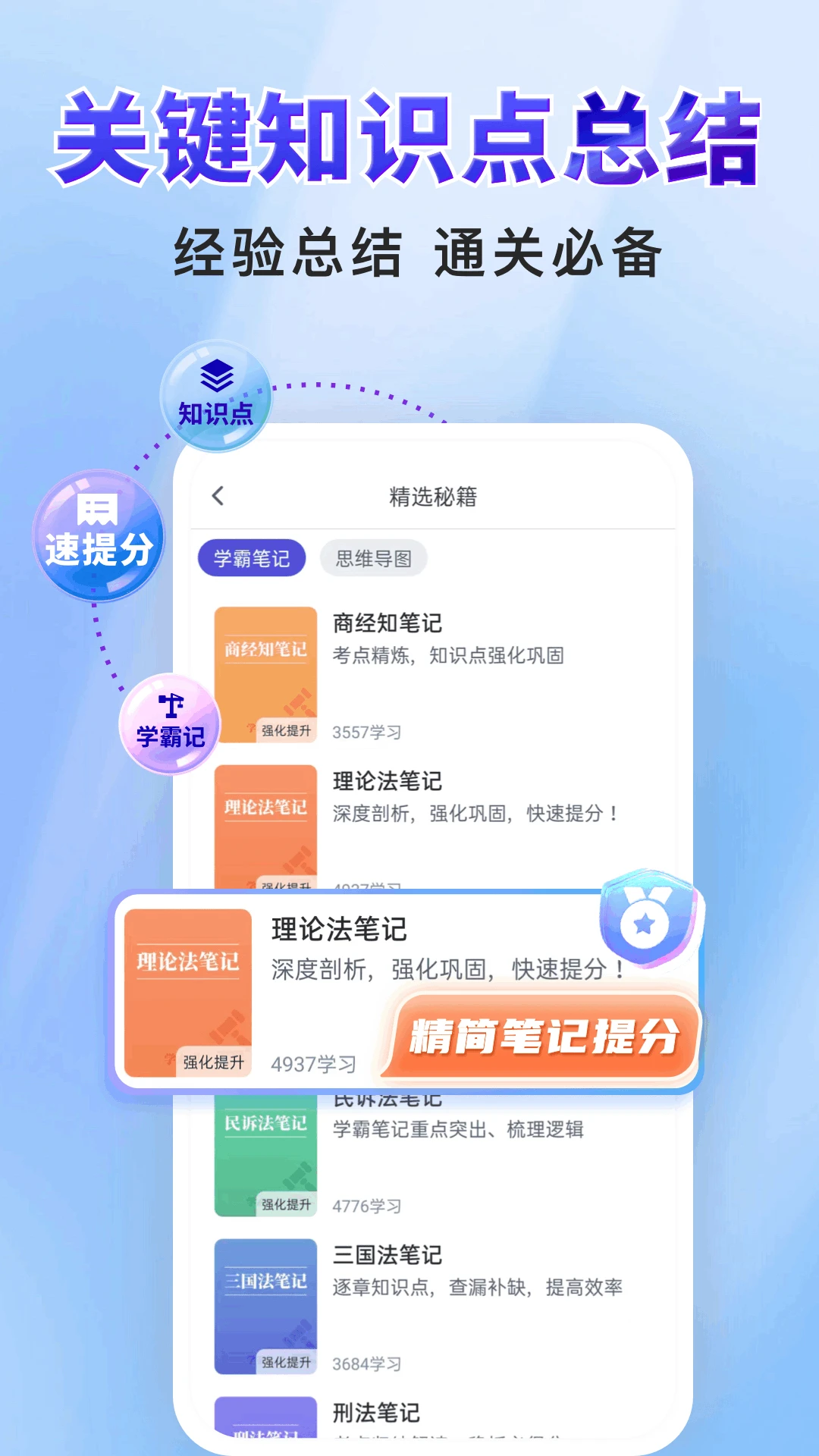 司法考试题库自考王截图