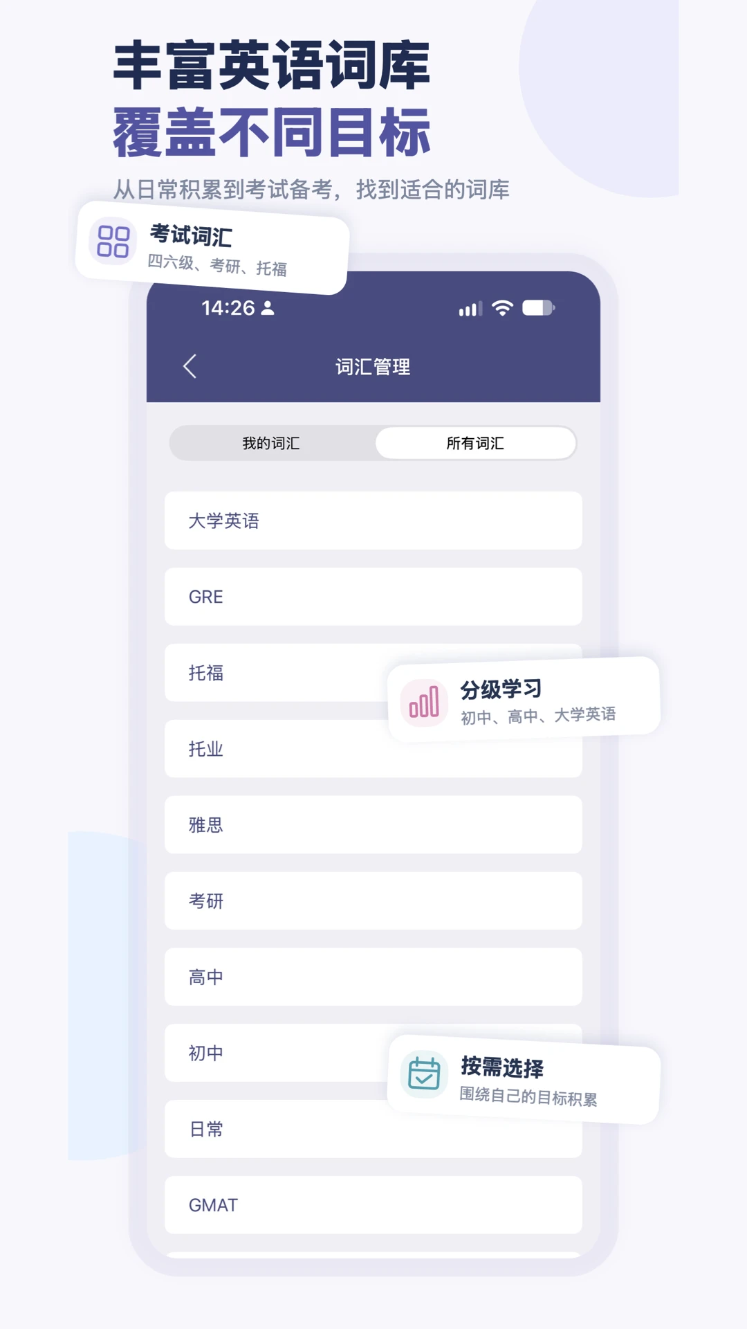 单词树截图