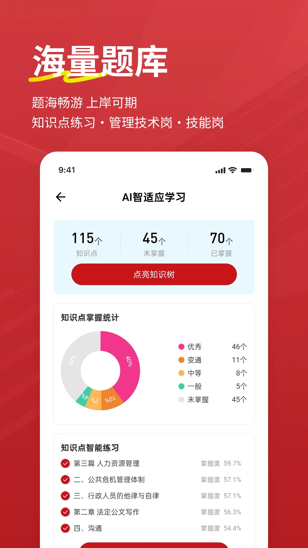 军队文职练题狗截图
