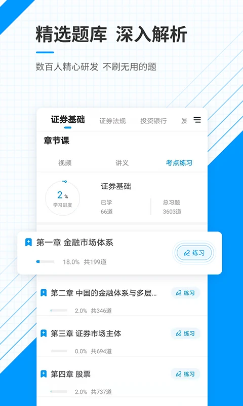 金融考试准题库截图
