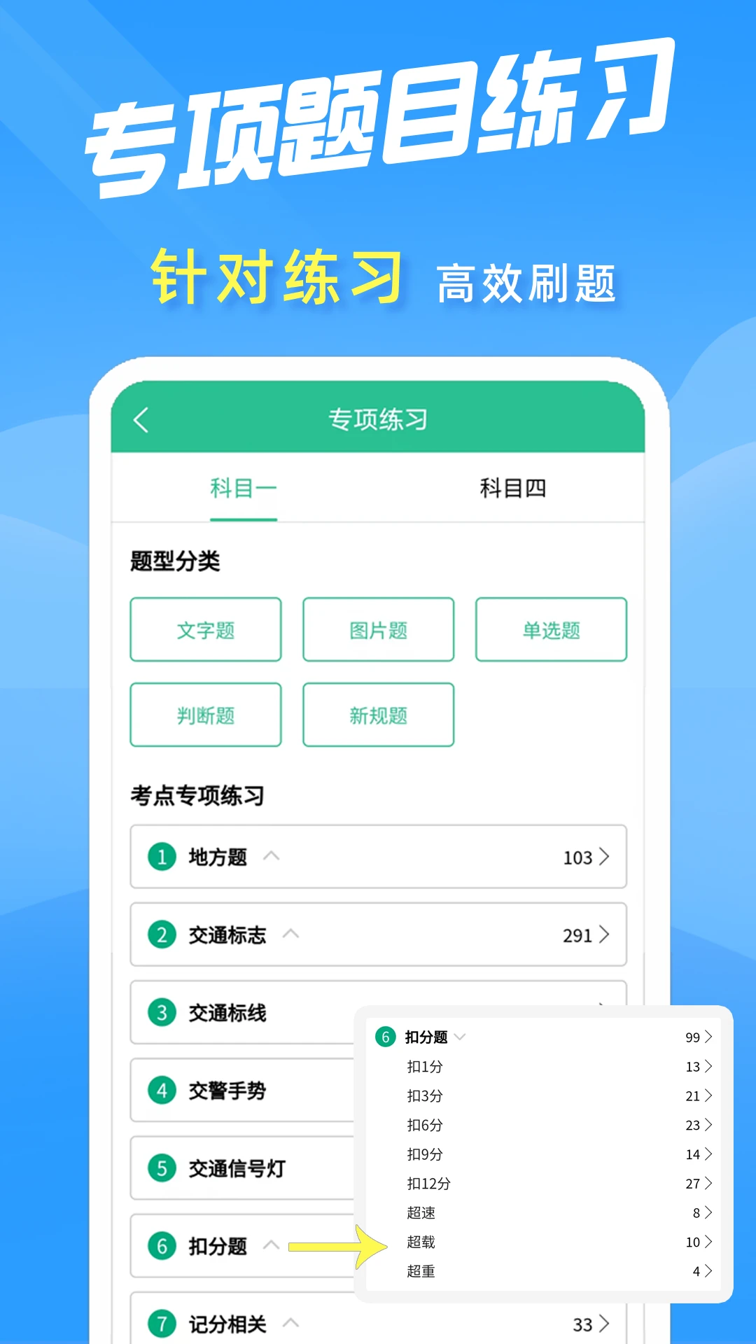 准驾考题库截图