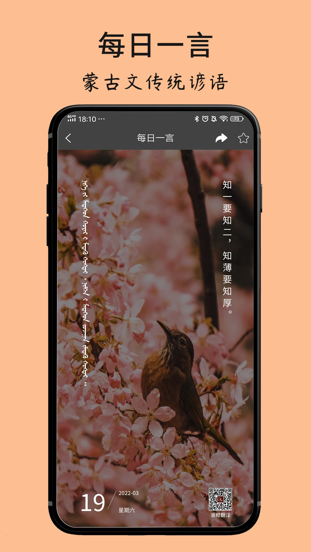 蒙古文翻译词典截图