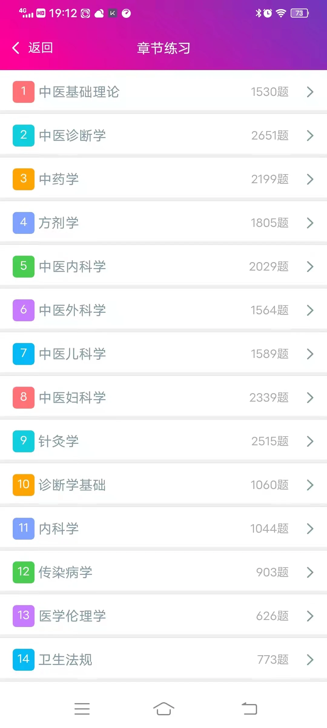 中医执业医师总题库截图