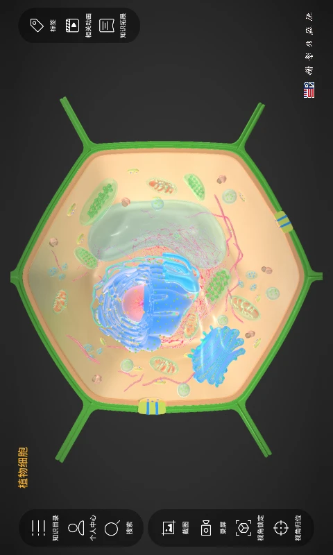 细胞生物学3D资源库系统截图