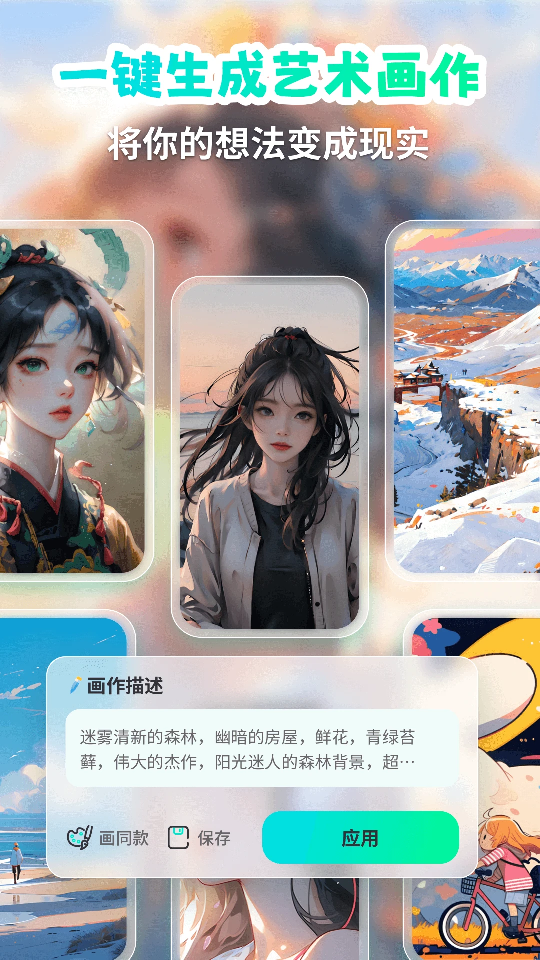 AI绘画截图